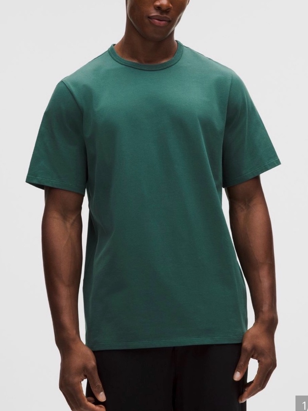 lululemon athletica Short Sleeve Crew Tee — Deep Teal